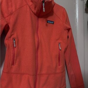 Patagonia Vibrant Orange Full-Zip Jacket
